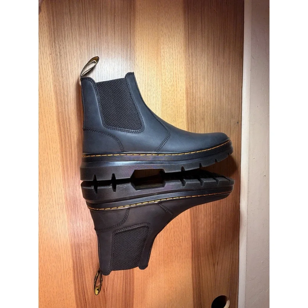 Size 9 - Men's Dr. Martens EMBURY Leather Casual Chelsea Boots (Ladies 10)